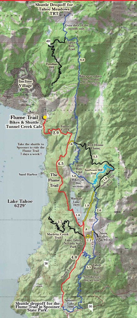 Flume Trail Lake TAhoe